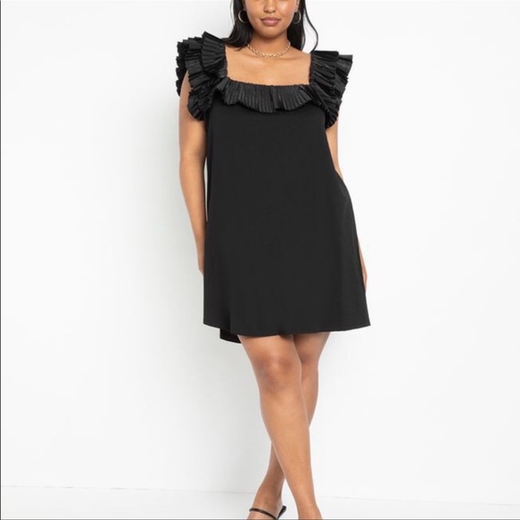 Eloquii Dresses & Skirts - ELOQUII flutter sleeve dress